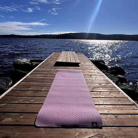 Cozy Arctic Lakeside With Private Sauna 佩洛