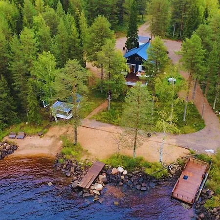 Cozy Arctic Lakeside With Private Sauna 펜션 *