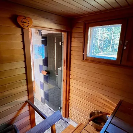 Cozy Arctic Lakeside With Private Sauna