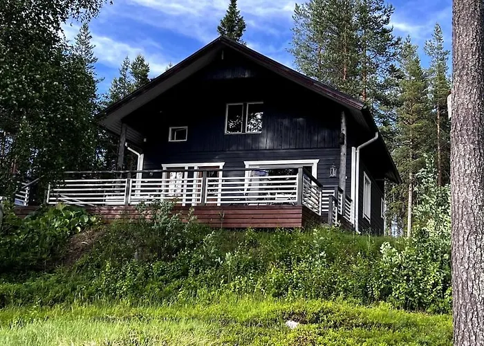 Cozy Arctic Lakeside With Private Sauna 度假居 佩洛