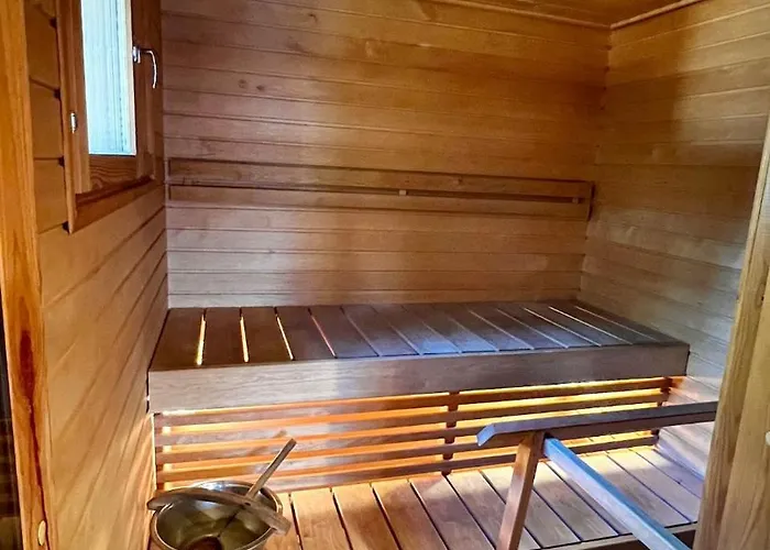 Cozy Arctic Lakeside With Private Sauna