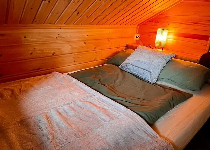 Cozy Arctic Lakeside With Private Sauna 度假居