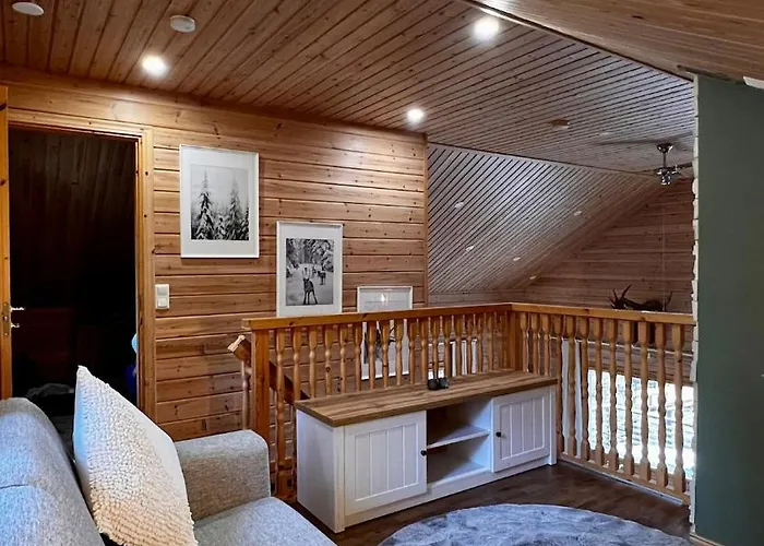 Cozy Arctic Lakeside With Private Sauna 度假居 佩洛